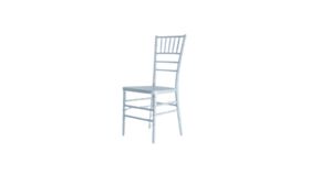 Image of a Chiavari Chair: White Resin