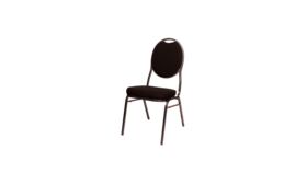 Image of a Conference Chair: Black Stackable