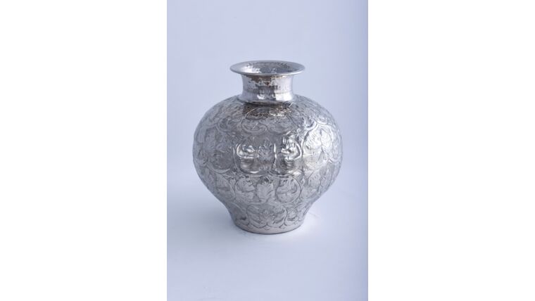 Aluminum Vase: Ornate D13" x 6" x 14" : goodshuffle.com