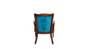 Blayke Vintage Chair: Teal Velvet image