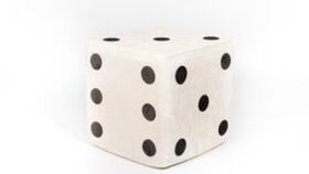 Image of a Dice: 21" Square