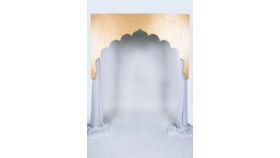 Image of a Moroccan Cornice 6'w X 4't: Gold