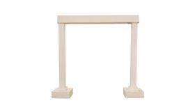 Image of a Square Arch: White
