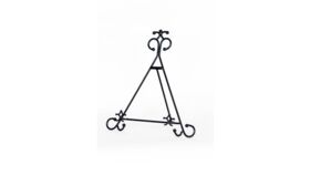 Image of a Tabletop Easel 20": Wrought Iron