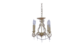 Image of a Chandelier, Ivory Vintage