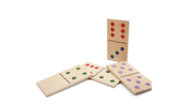 Image of a 28 Piece Oversized Domino Set