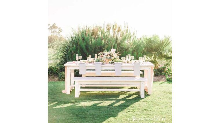Farm Tables, Modern Tables & Furniture Rentals