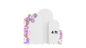 Image of a Arch Cover - 4' - White