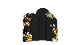 Image of a Arch Cover - 4' - Black