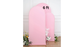 Image of a Arch Cover - 6' - Pink