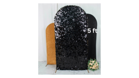 Image of a Arch Cover - 5' - Black Shimmer