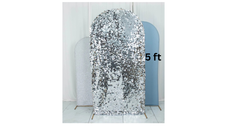 Arch Cover - 5' - Silver : goodshuffle.com
