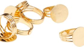 Image of a Gold Adjustable Ring