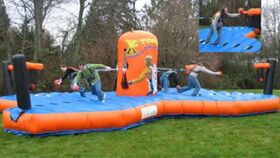 Image of a 4-Way Bungee Challenge Inflatable