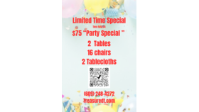 Image of a $75 Party Special