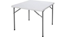 Image of a 34" Plastic Square Table